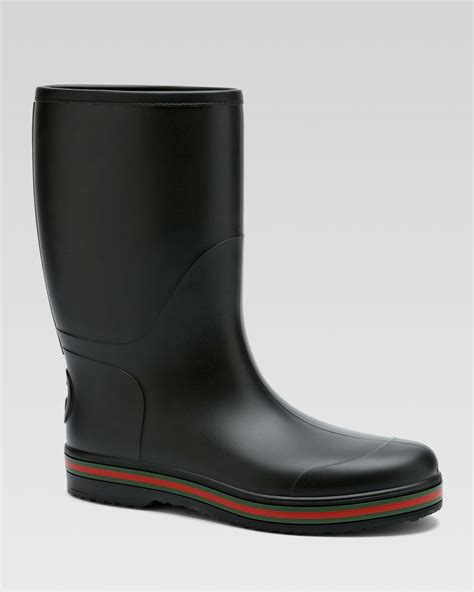 gucci mens rain boots|men's gucci boots for sale.